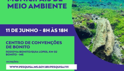 Bonito sediará II Encontro de Secretarias Municipais de Meio Ambiente no dia 11 de junho