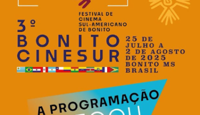 3&ordm; Bonito CineSur anuncia programação oficial: festival acontece de 25 de julho a 2 de agosto