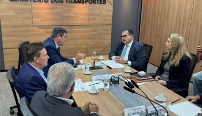 Governo de MS discute em Brasília obras federais que vão impulsionar logística do Estado