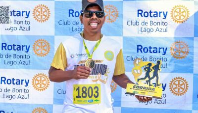 Frentista e atleta: Bruno Ajala, talento bonitense, corre os 42km da Maratona de Campo Grande"