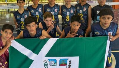 Bonito se destaca nos Jogos da Juventude de MS Sub-14 com futsal e vôlei