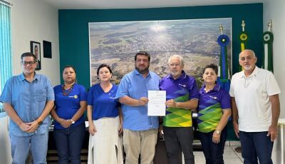 Secretário de Governo recebe governador do Rotary, Sr. Carlos Henrique Rodrigues Pedroso