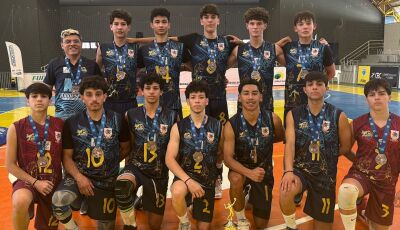 Seleções de Bonito brilham no Estadual Pantanal de Voleibol em Campo Grande