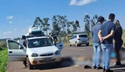 Motorista para em rodovia para socorrer o neto e morre atropelado em MS