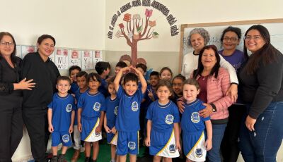 Bodoquena inicia entrega de uniformes para alunos da Rede Municipal