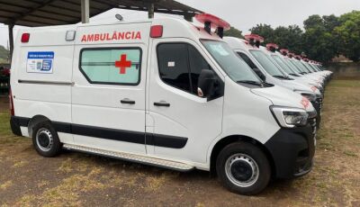 28 ambulâncias e caminhonetes reforçam frota da Saúde em Bonito e outros municípios de MS 