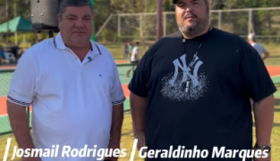 Prefeito Josmail Rodrigues acompanha Jogos Escolares de Bonito