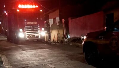 Ladrão coloca fogo em casa após ser impedido de furtar fios  