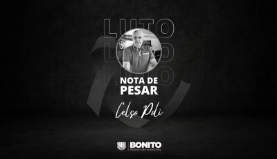 Nota de pesar pelo falecimento de Celso Poli, proprietário do Zagaia Eco Resort
