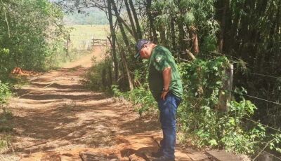 Prefeito Josmail Rodrigues anuncia reforma de ponte na região da Fazenda Jaraguá