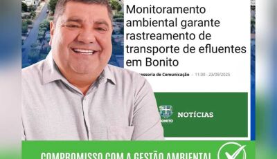 Bonito implanta chips de monitoramento nos caminhões-auto-fossa