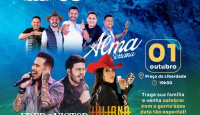 Semana marca os 77 anos de Bonito com cultura, cidadania e grandes entregas