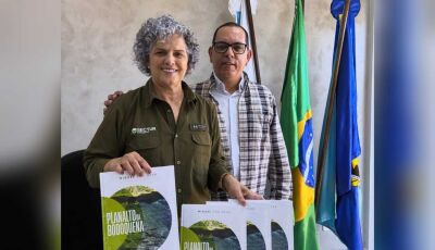 Prefeita Girleide Rovari recebe diretor da Edem e projeta novos empreendimentos para Bodoquena