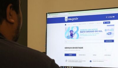 Mato Grosso do Sul avança e ocupa 9ª posição no ranking nacional de serviços digitais