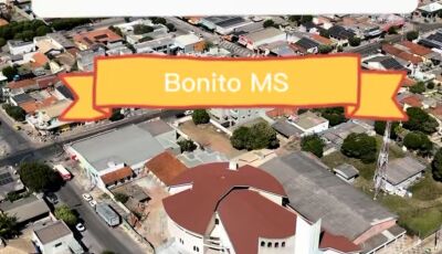 Matriz de Bonito une religião, história e obras sociais em um só espaço
