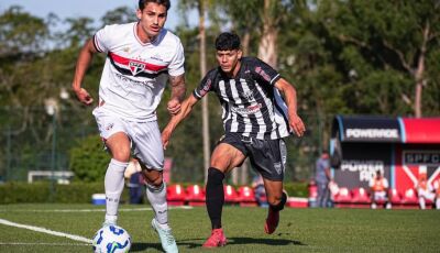 Operário AC perde para o São Paulo e está fora da Copa do Brasil Sub-20