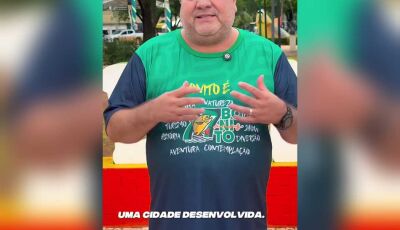 Bonito celebra 77 anos e prefeito Josmail Rodrigues destaca conquistas e gratidão ao povo