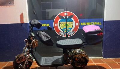 Em menos de uma hora Guarda Municipal recupera bicicleta elétrica furtada
