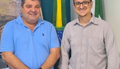 Josmail recebe presidente da Câmara Municipal de Bonito, Professor PH