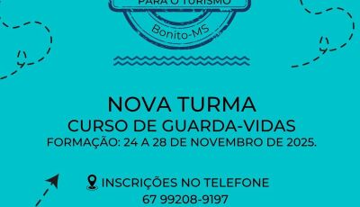 Inscrições abertas: Nova turma do Curso de Guarda-Vidas 
