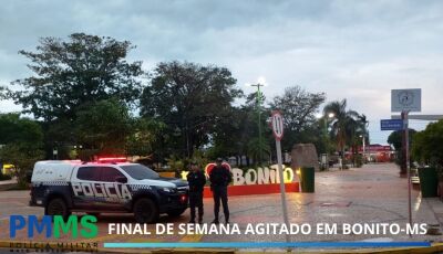 PM de Bonito registra ocorrências de violência doméstica e cumpre mandado de prisão