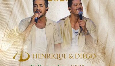 Henrique & Diego estão confirmados para o Réveillon Bonito 2026
