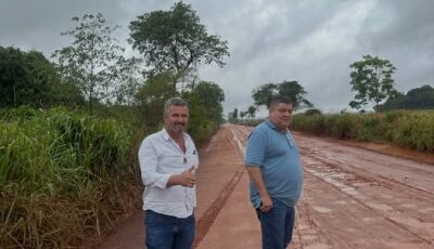 Josmail percorre estradas vicinais e avalia condições após as chuvas 