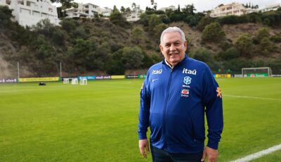 Estevão Petrallás é o chefe da delegação brasileira nos jogos da Seleção Feminina em Marbella e Avei