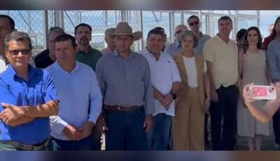 Prefeito de Bonito acompanha entrega de obras em Bodoquena