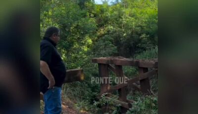 Prefeito anuncia ponte que liga o Centro à Vila Jaraguá e à Grande Marambaia