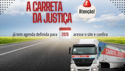 Carreta da Justiça tem calendário definido para o ano de 2026