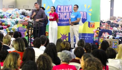 'Caixa Encantada' arrecada mais de 126,8 mil brinquedos, que vão beneficiar 517 instituições em MS
