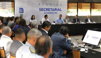 Balanço e metas: governador reúne secretariado para avaliar trabalho e garantir entregas a MS