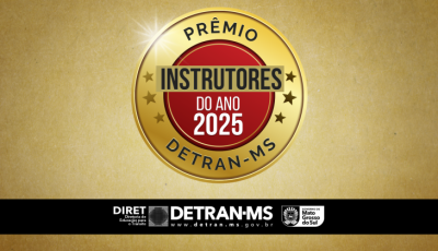 Detran premia o melhor instrutor de trânsito de MS e oferece capacitação em Inteligência Artificial