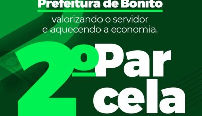 Prefeitura pagou 2ª parcela do 13&ordm; salário aos servidores, injetando R$ 1.983.061,20 na economi