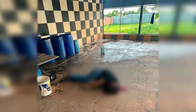Trabalhador é morto a tiros em lava-jato de MS