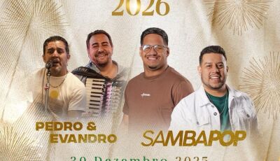 Fim de ano terá Samba Pop, Pedro e Evandro, Paulo e Jean e Henrique e Diego