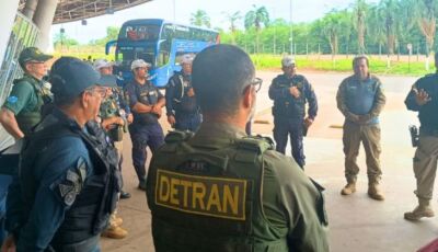 Ação integrada reforça segurança nas estradas durante período de viagens em MS