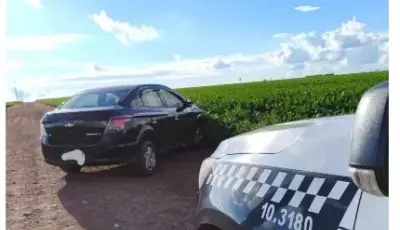 Falsos policiais roubam carro de contrabandista em MS