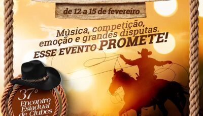 1&ordm; Carnalaço, junto com o 37&ordm; Encontro Estadual de Clubes de Laço acontece em fevereiro