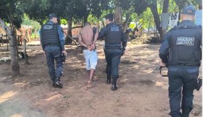Polícia Militar prende suspeito de latrocínio de idoso em MS