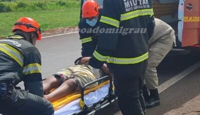 Carreta tomba e deixa criança ferida em Mato Grosso do Sul