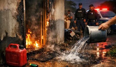 Filha incendeia casa ao ter moto negada pela mãe em Mato Grosso do Sul