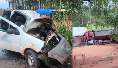 Acidente grave deixa dois mortos e três feridos na MS-240 