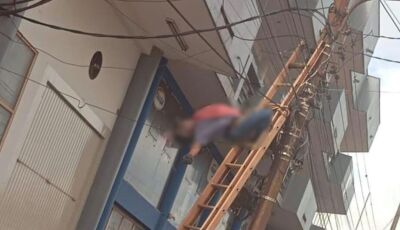 Eletricista sofre descarga elétrica e é salvo por funcionário de funerária 