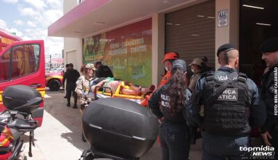 Homem é morto com facada no pescoço dentro de loja em MS