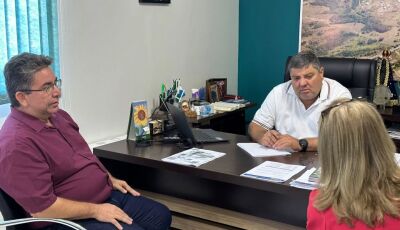 Josmail recebe presidente do CETRAN-MS e o diretor de Trânsito e Transporte de Bonito
