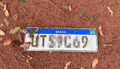 Detran-MS orienta sobre perda de placas de veículos após chuvas intensas
