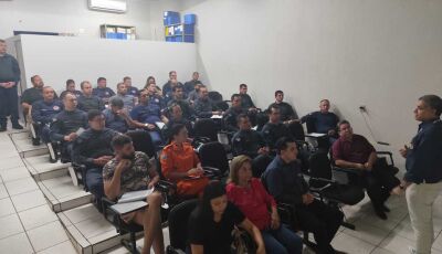 Guardas municipais participam de curso de atualização para agentes de trânsito