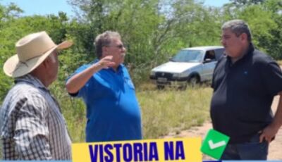 Josmail Rodrigues verifica situação de estradas e pontes em Bonito